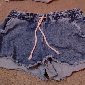 High waisted shorts, No boundaries